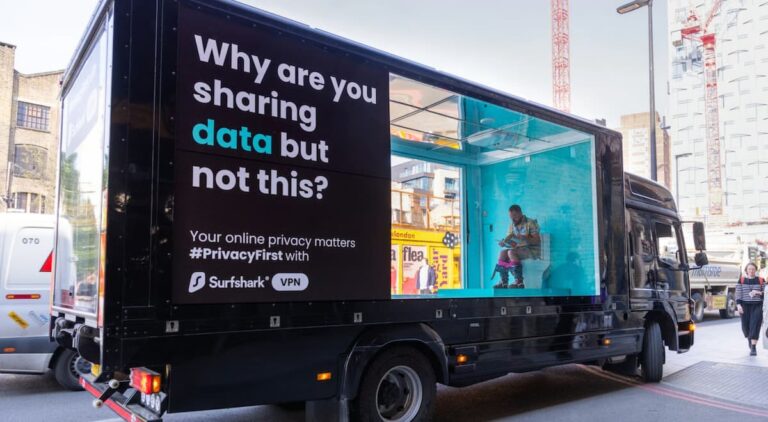 Surfshark VPN Brings Data Breach Awareness with See-Through Toilet Campaign