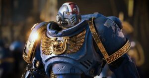 Warhammer 40K: Space Marine 2 will let you face off against your blue-armoured buddies in a PvP mode, at least according to a leaked artbook